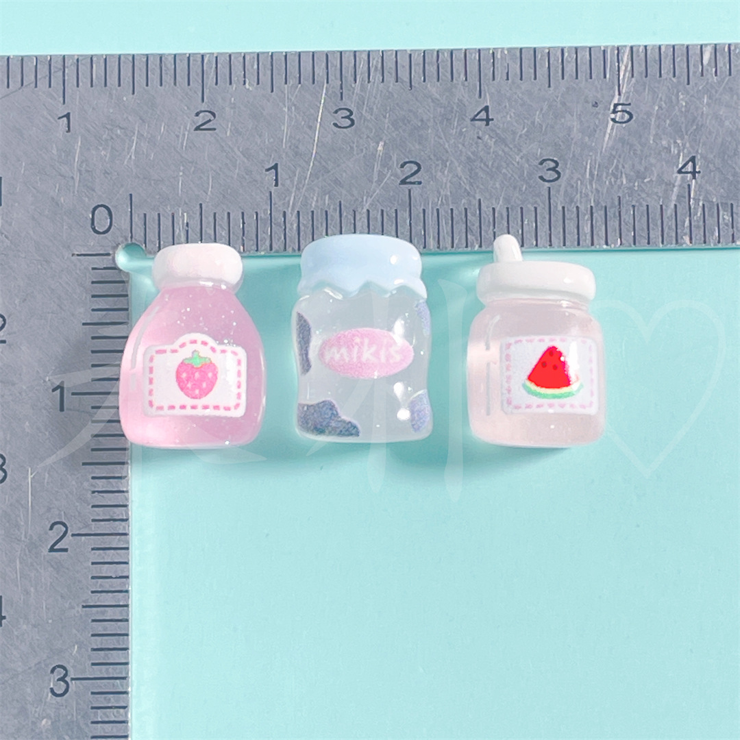 100pcs Cartoon mini transparen - огляд і ціна Resin Art Case