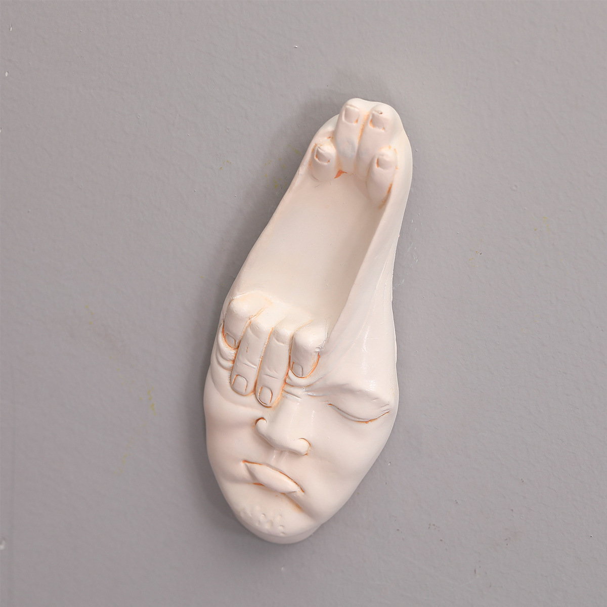Creative Abstract Finger Face  - огляд і ціна Background Resin Art