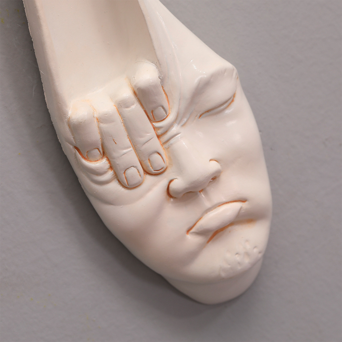 Creative Abstract Finger Face  - огляд і ціна Background Resin Art